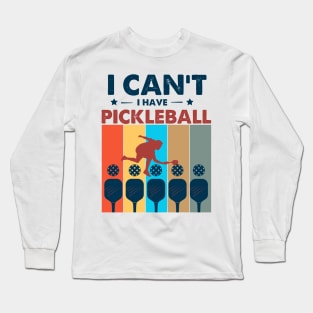 Pickleball Long Sleeve T-Shirt